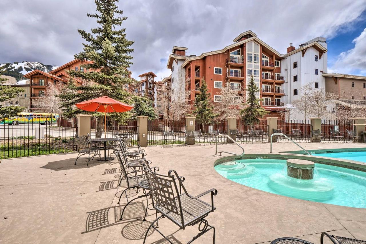 Idyllic Grand Lodge Condo Steps To The Cb Lifts! Mount Crested Butte 外观 照片